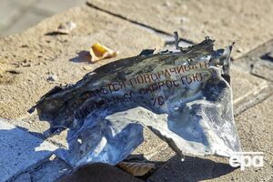 Росія атакувала Україну зокрема ракетами С-300. На фото – уламок такої ракети, збитої над Харковом у жовтні