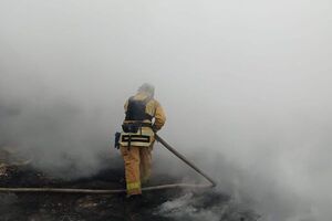 Уранці в Херсоні через обстріли сталася пожежа