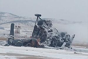 За попередньою інформацією, у вертольоті загорівся двигун