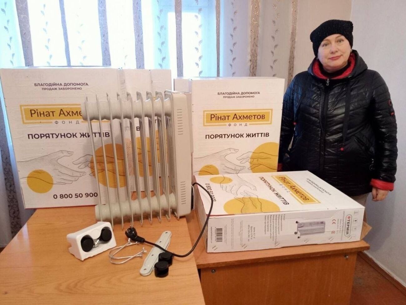 До конца года для внутренне перемещенных лиц Фонд Рината Ахметова планирует передать 1000 таких приборов
