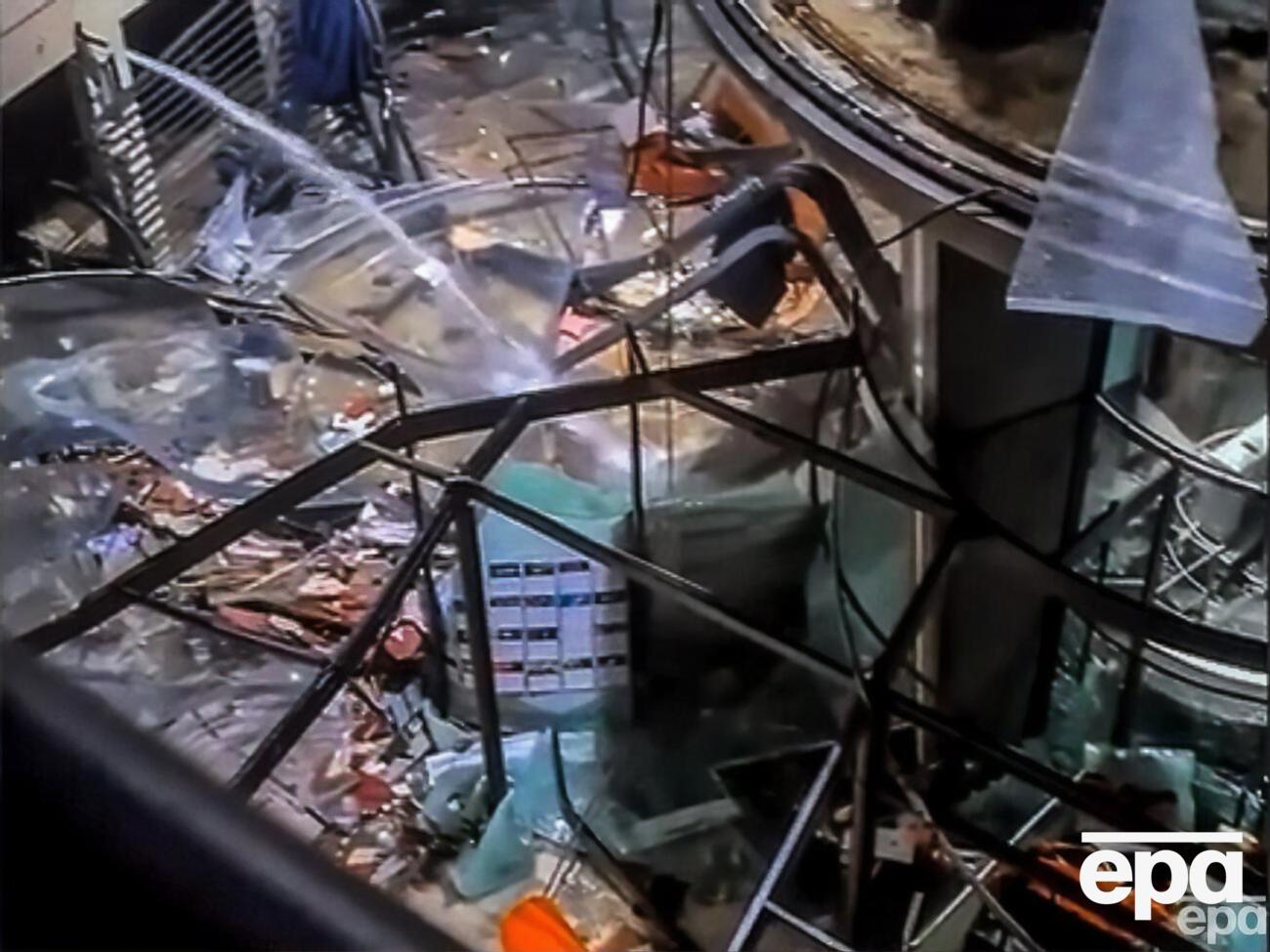 Предварительная причина инцидента &ndash; трещина в аквариуме из-за низкой температуры