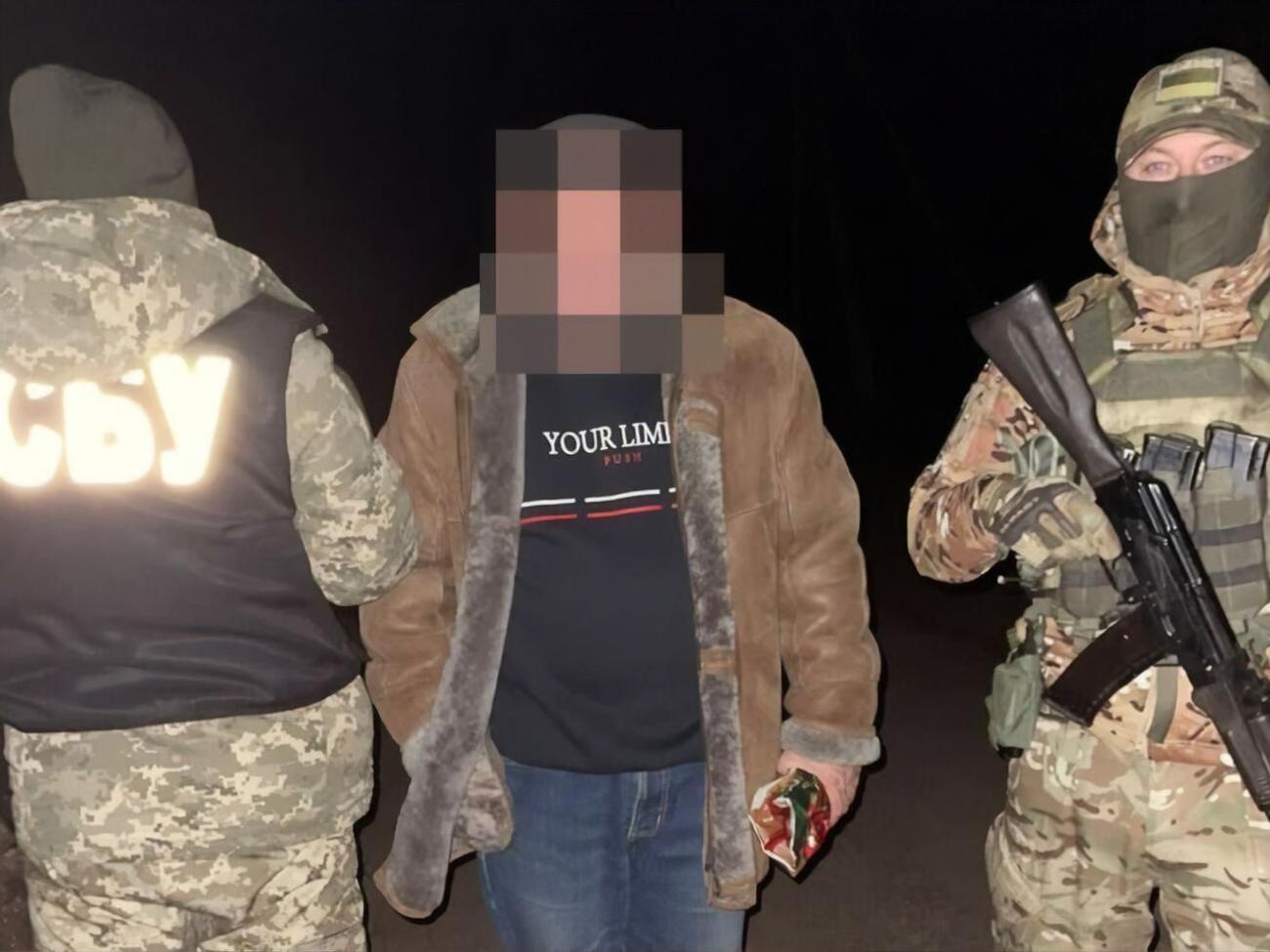 После отступления оккупантов мужчина пытался скрыться