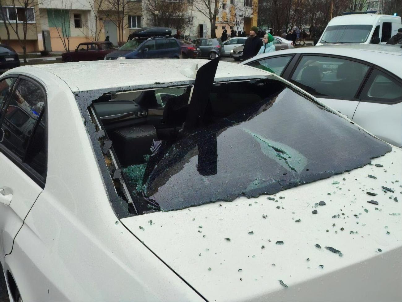 Губернатор Белгородской области показал последствия взрывов