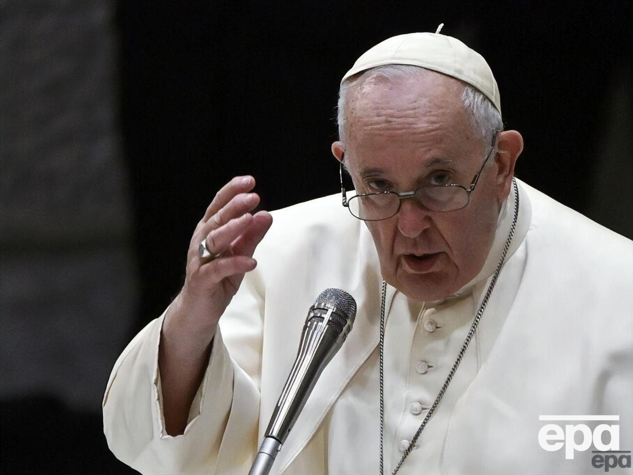 Франциск высказался о войне в Украине
