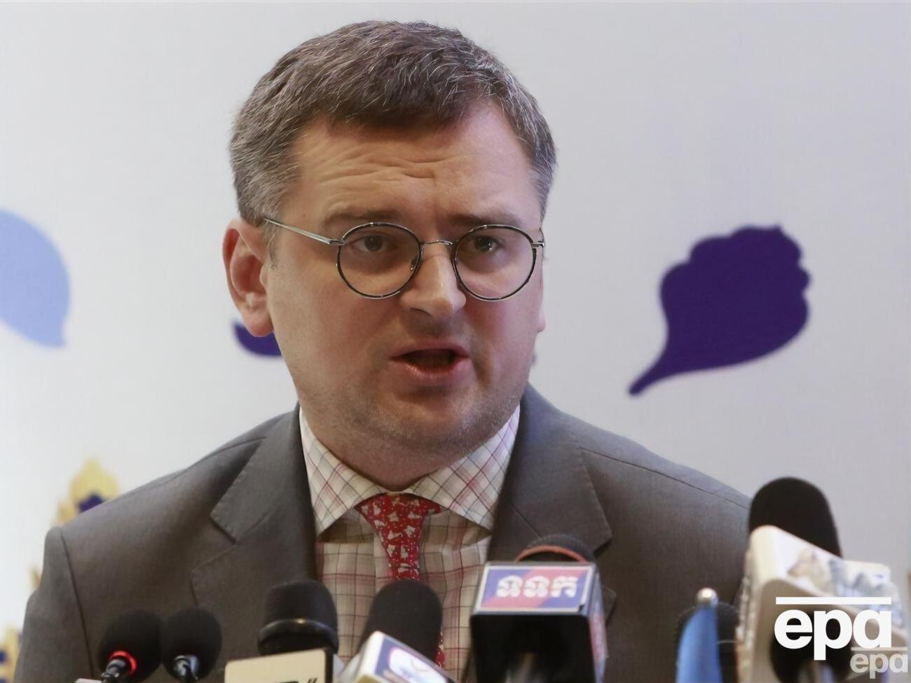 Україна зруйнує стіну, на якій написано "Спорт поза політикою", зазначив Кулеба