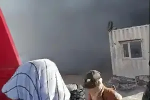 Після вибуху в тунелі спалахнула пожежа