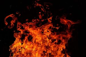 В России случился сильный пожар