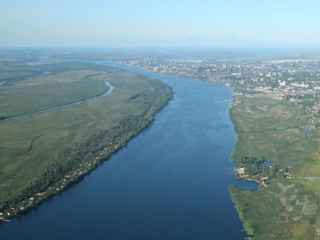 64-летний мужчина&nbsp;на лодке направлялся в Херсон с левого берега реки Днепр