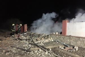 В результате атаки российских дронов повреждено не менее девяти домов