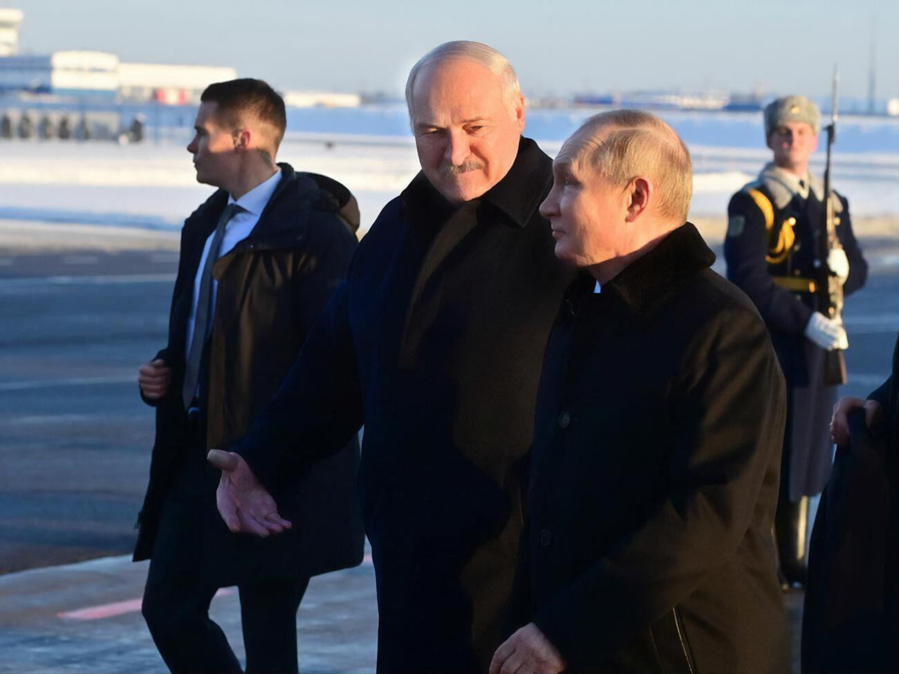 19 грудня Путін прибув до Мінська на зустріч із Лукашенком