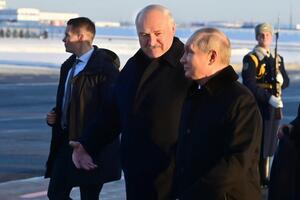 19 грудня Путін прибув до Мінська на зустріч із Лукашенком