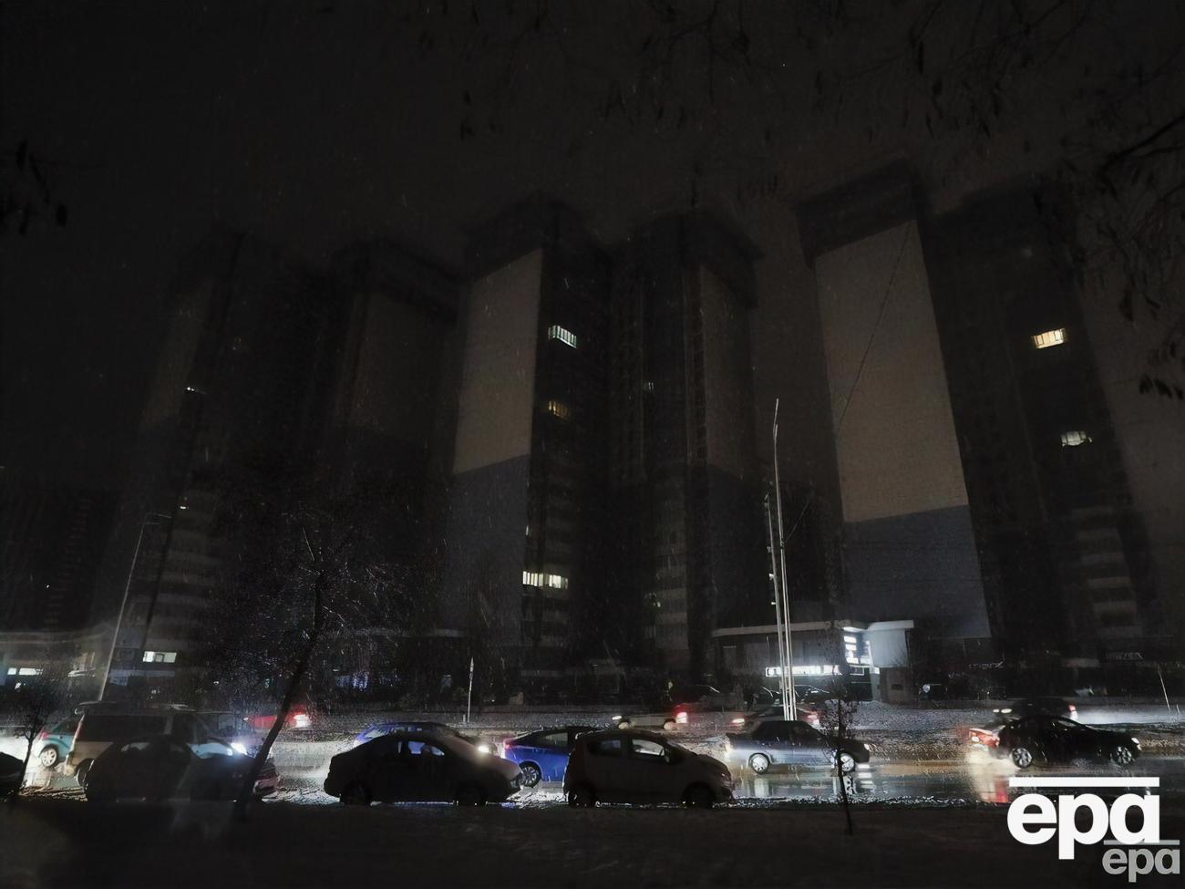 В Киеве сохраняется сложная ситуация со светом