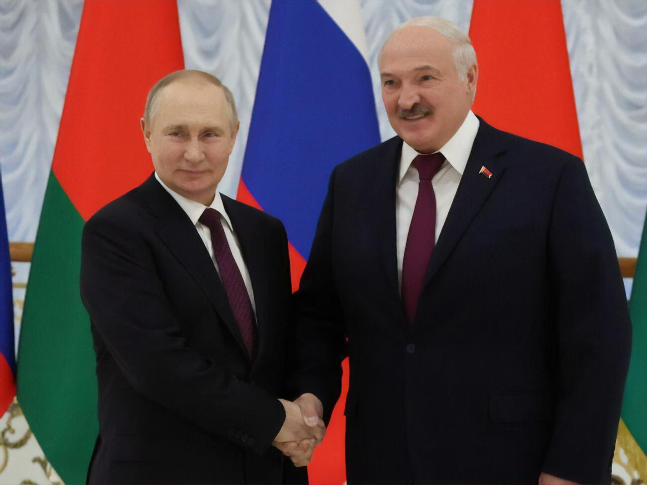 Лукашенко і Путін зустрілися у Мінську