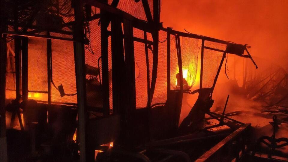 За словами Старуха, пожежу оперативно загасили рятувальники