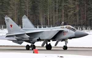 В российском Приморье упал МиГ-31