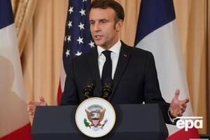 Макрон: Ми маємо поважати право українців самим визначити момент і умови, на яких вони вестимуть перемовини