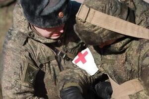 В городскую больницу Мелитополя десятками везут раненых и погибших оккупантов, сообщил Федоров