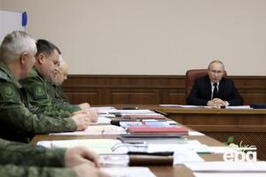 В Британии назвали цель встречи Путина с военным командованием