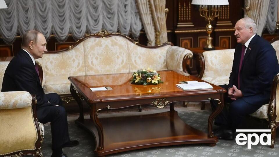 Путін зустрівся з Лукашенком у Мінську