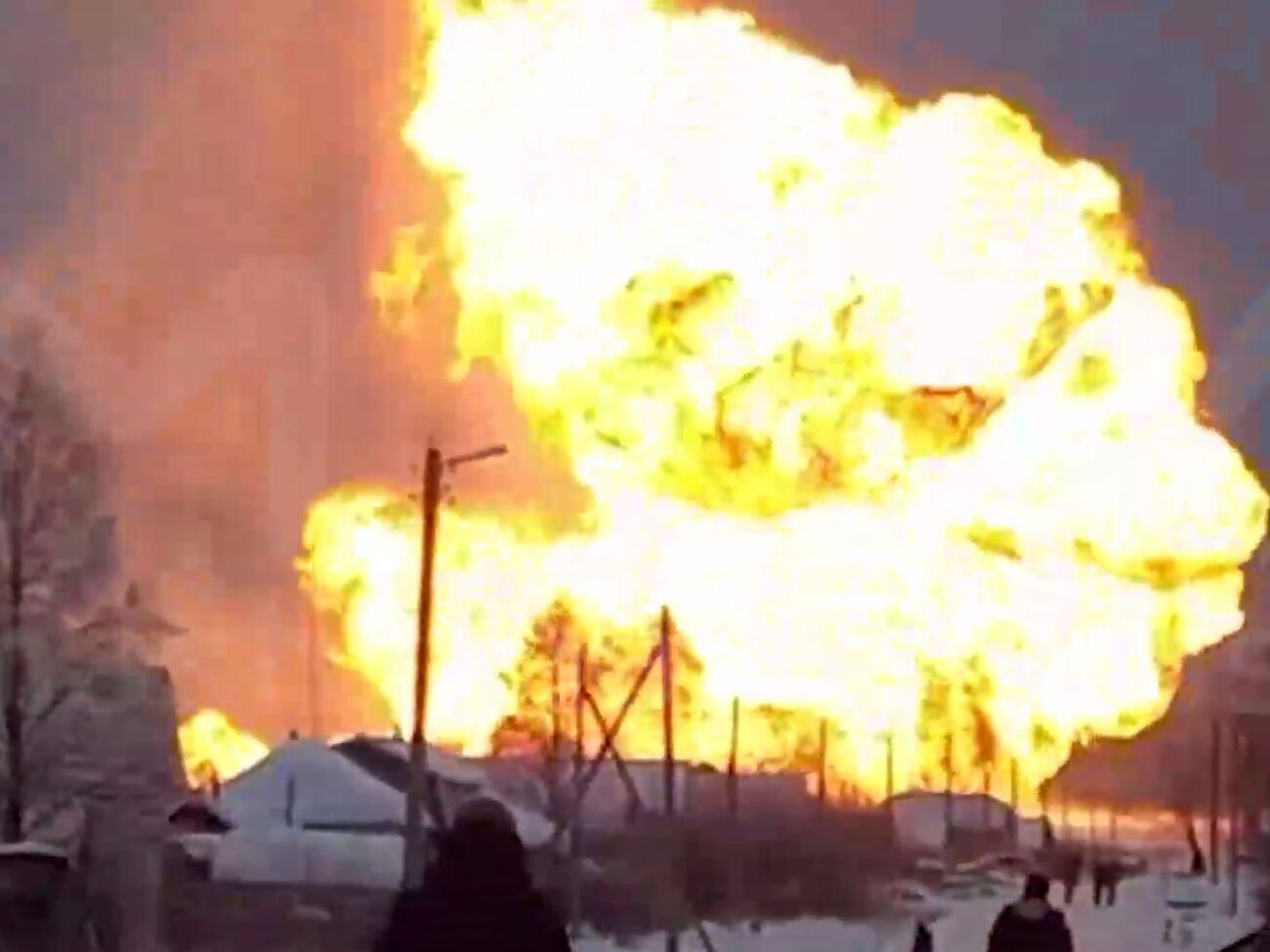 У Росії горить газогін