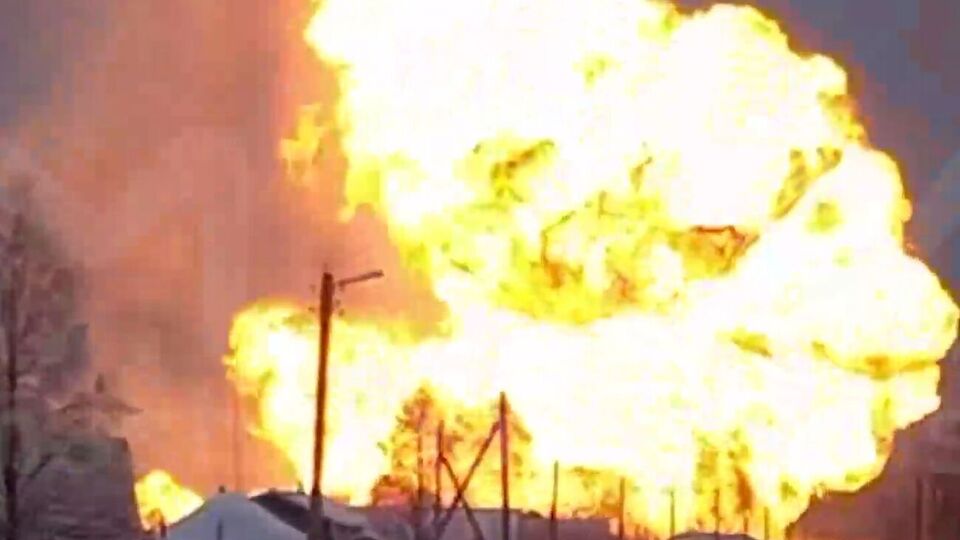 У Росії горить газогін
