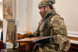 Після звільнення Херсона співробітники СБУ виявили викрадені ікони на території Успенського собору