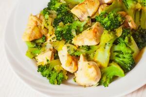 Курка з броколі – популярна в Гонконгу страва