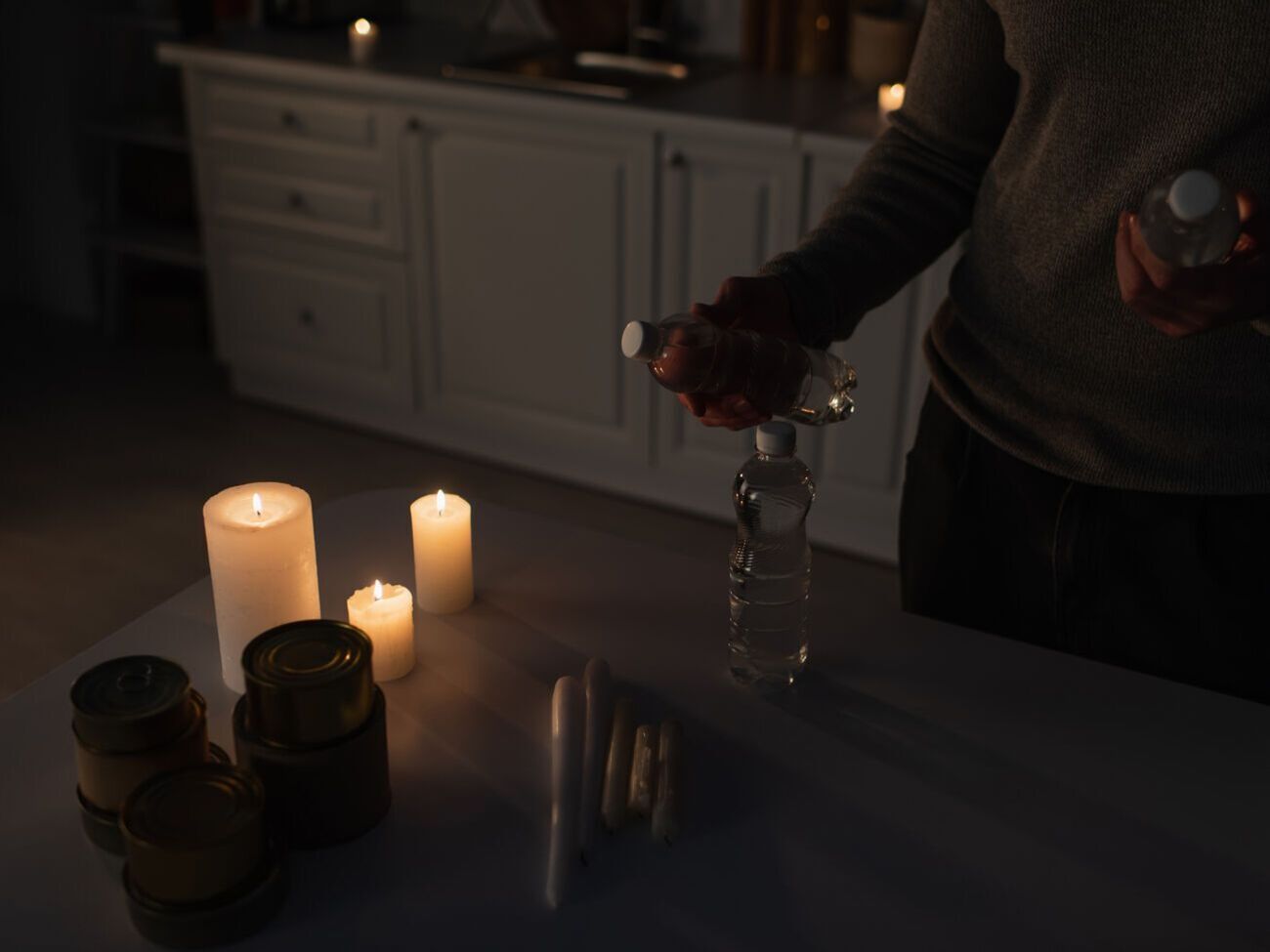 Днем 20 декабря свет отключали почти во всем Киеве, некоторые дома без электричества более суток