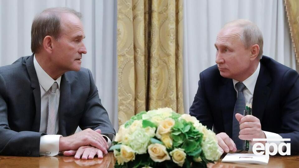Медведчук в Крыму встречался с российским президентом – СБУ
