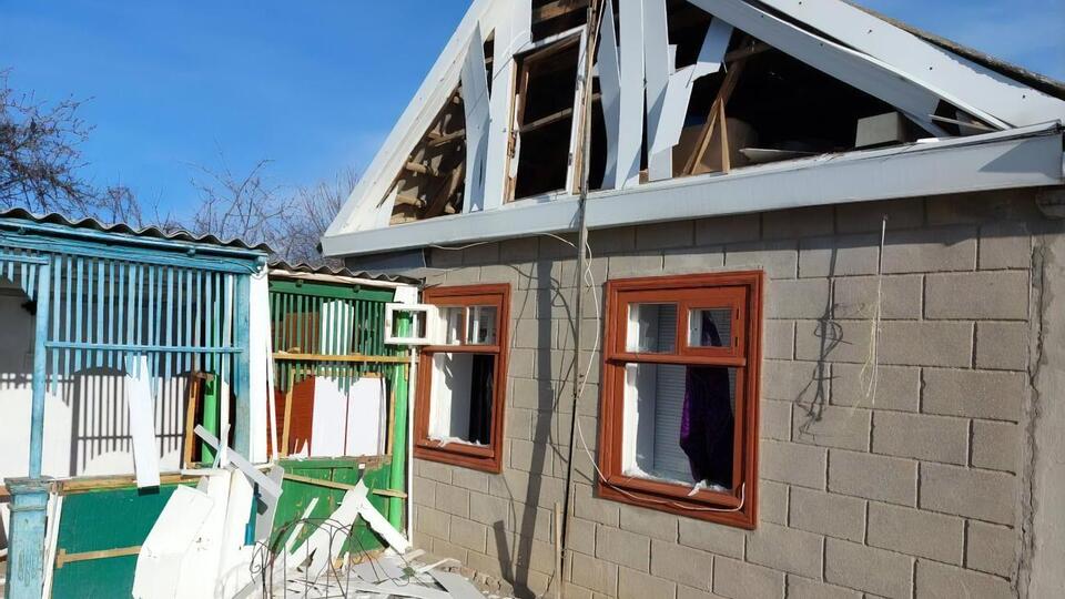 Реактивні системи залпового вогню пошкодили два житлові будинки