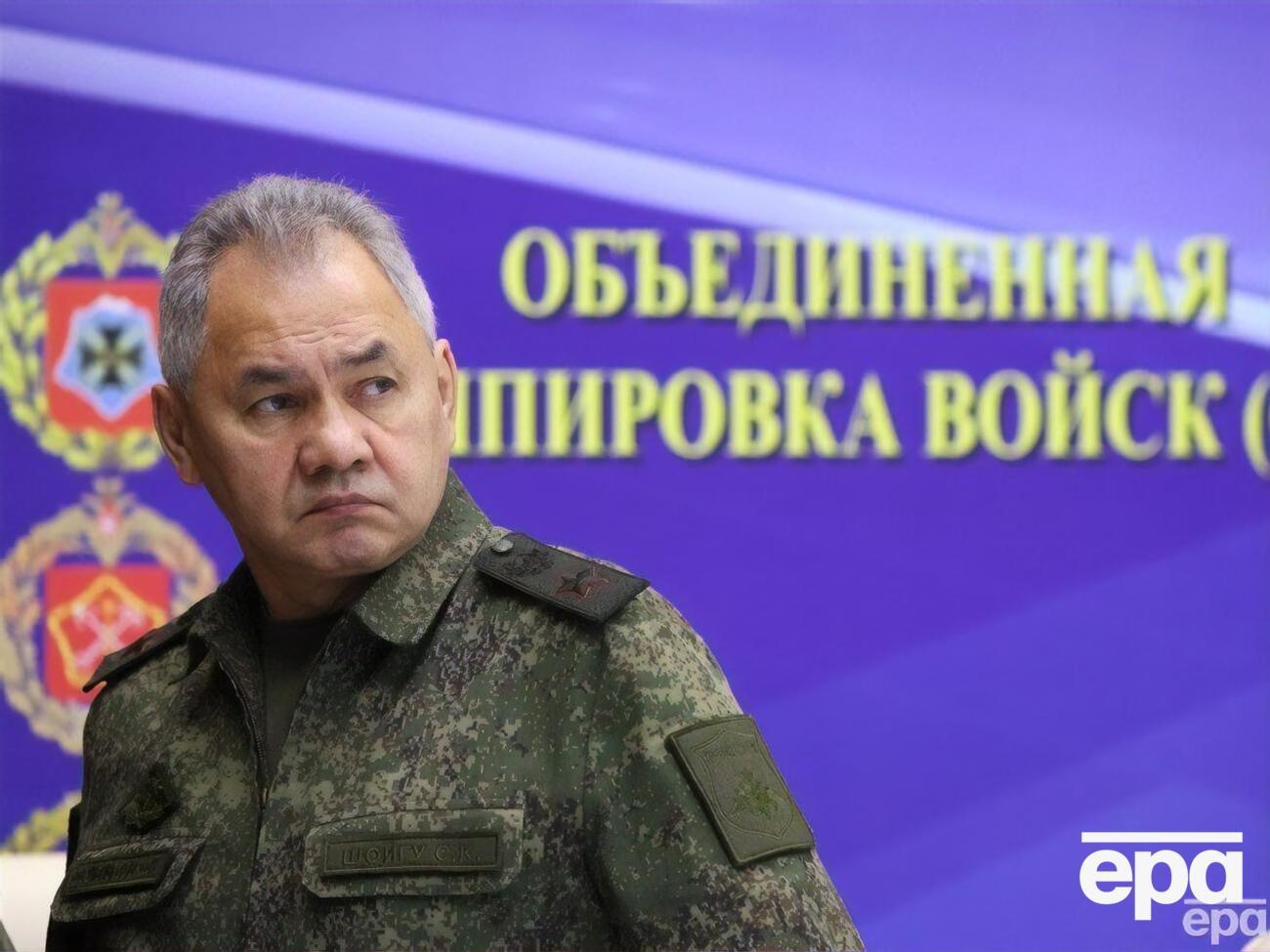 Шойгу запропонував збільшити кількість військовослужбовців у РФ