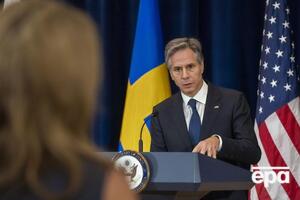 Загальна військова допомога Україні від США становитиме $21,9 млрд від початку роботи адміністрації Байдена, зазначив Блінкен (на фото)