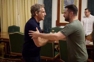 Стиллер летом приезжал в Украину и встретился с Зеленским