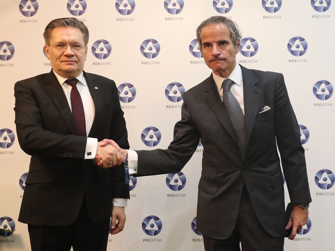 Гросси (справа) и Лихачев провели встречу в Москве