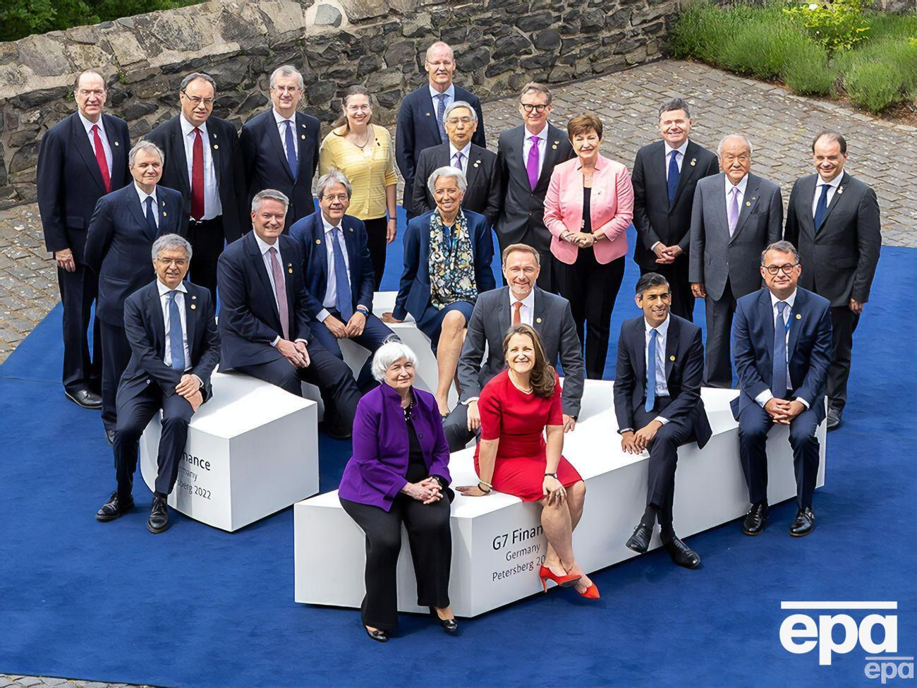 "Ми готові зробити більше, якщо це буде потрібно",&nbsp;&ndash; заявили міністри фінансів "Великої сімки"