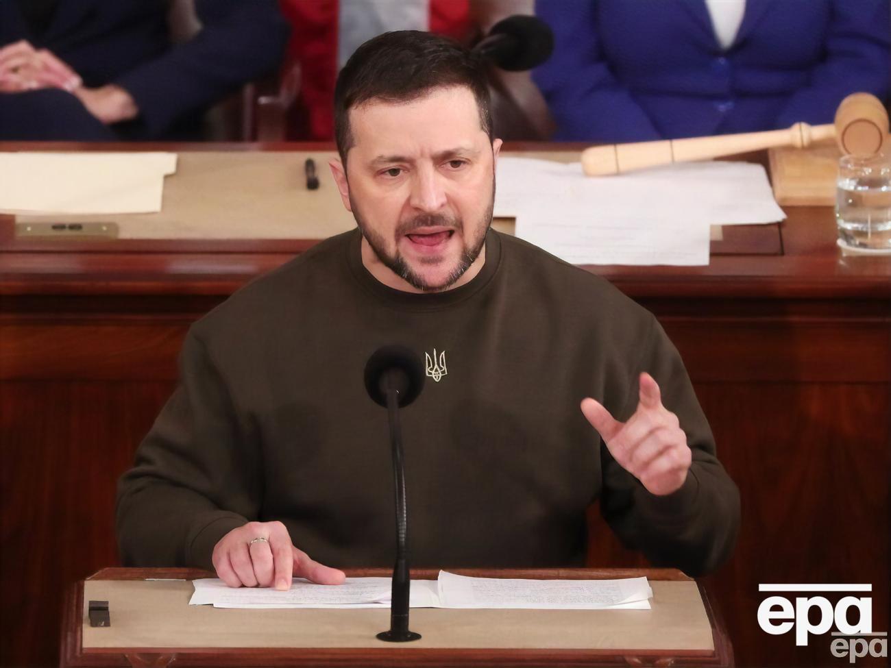 Росія знайшла спільника у своїй геноцидній політиці – це Іран, заявив під час виступу в Конгресі США Зеленський