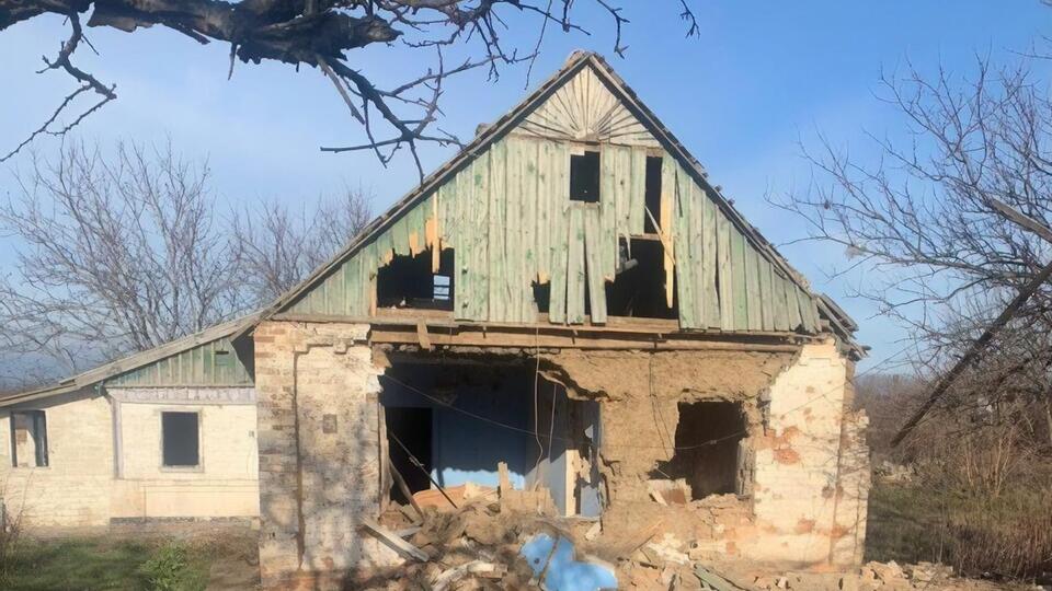 Російські окупанти обстріляли житловий будинок у Запорізькій області, зазначили в ОВА