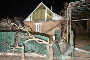 За ночь Никопольский район оккупанты атаковали два раза