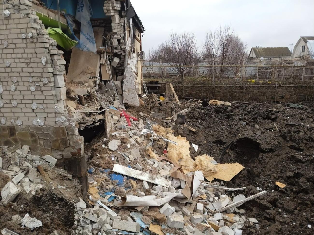 У Куп'янську росіяни зруйнували два будинки