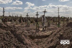 После деоккупации Киевской области там было найдено 1360 тел погибших