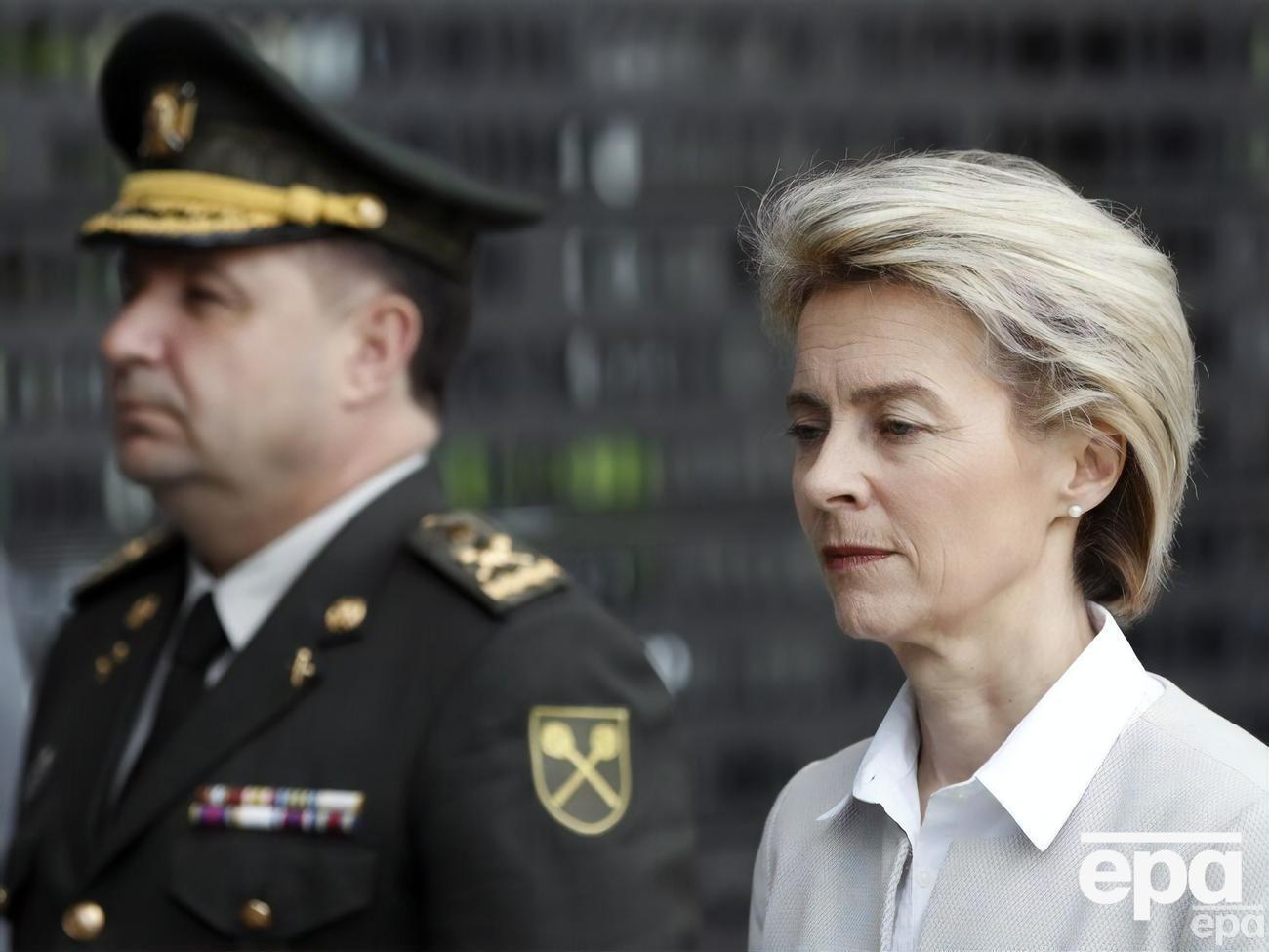 Полторак у травні 2017 року провів зустріч із фон дер Ляєн