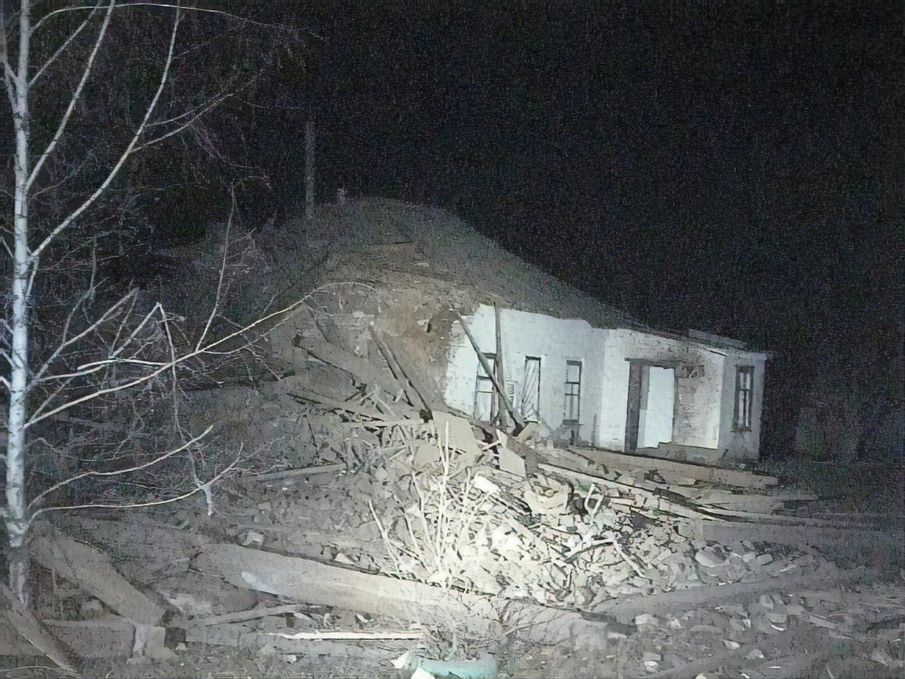 В результате атаки люди не пострадали, но есть разрушения, сообщили в ОВА