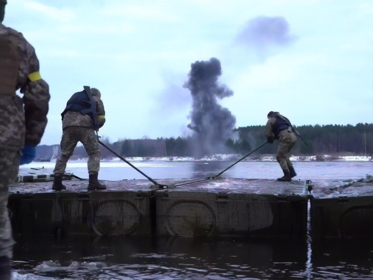 В Украине отработали&nbsp;противодействие возможной высадке десанта на севере страны