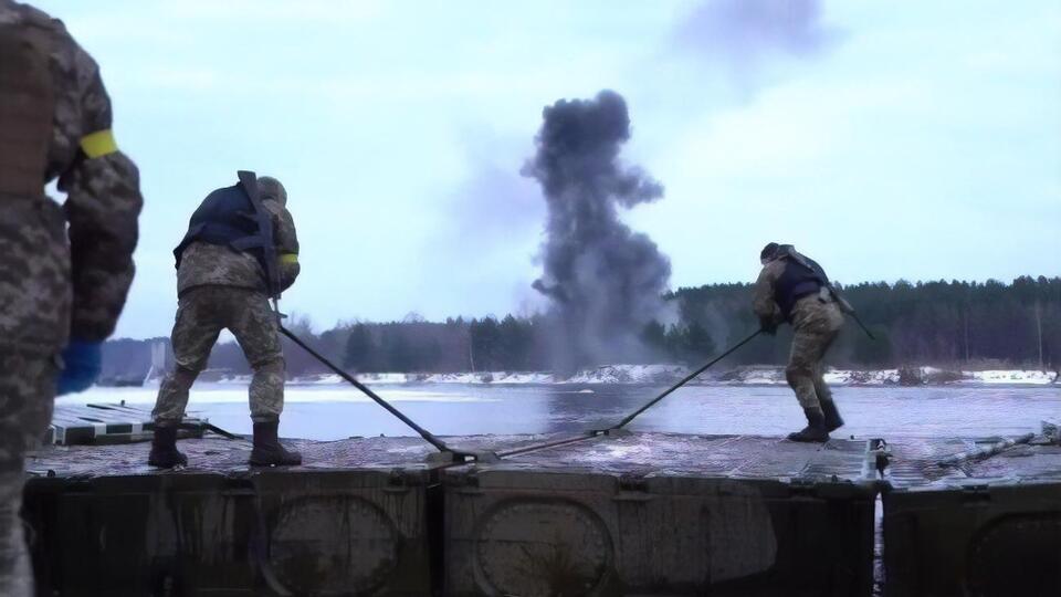 В Украине отработали противодействие возможной высадке десанта на севере страны