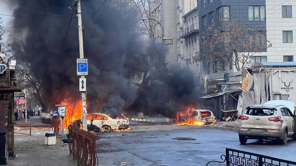 Оккупанты обстреляли Херсон 24 декабря