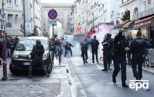 Столкновения происходили в центре Парижа