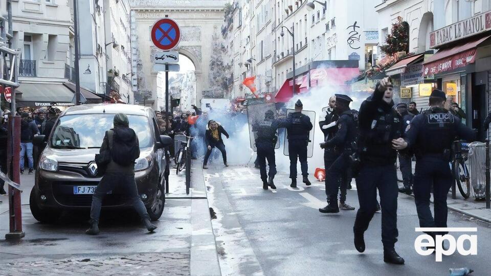 Сутички відбувалися у центрі Парижа