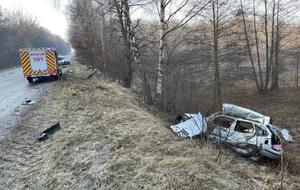 Находившиеся в Skoda Fabia погибли