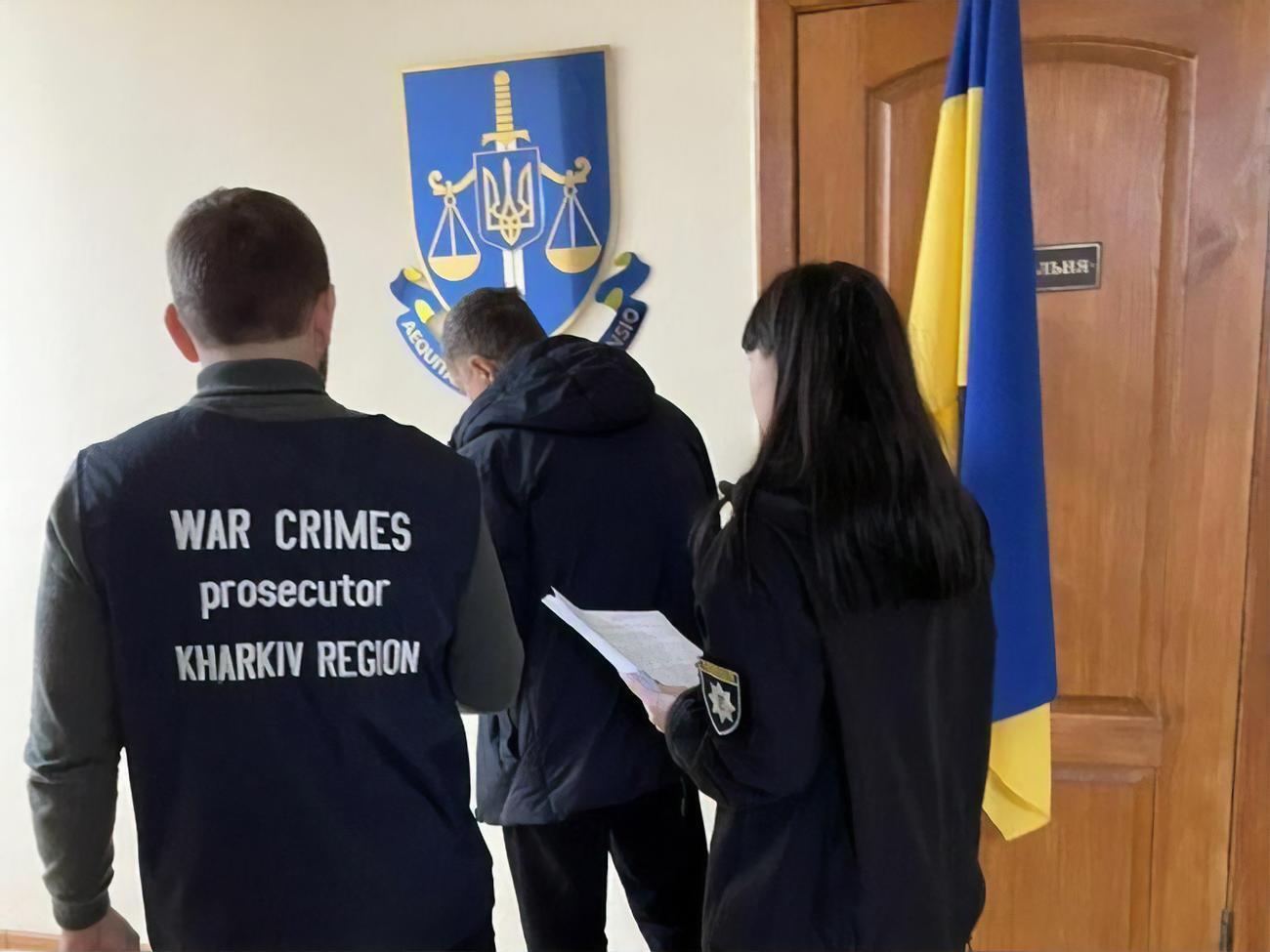 По данным полиции, 65-летний мужчина во время оккупации города поддерживал решения и действия со стороны РФ