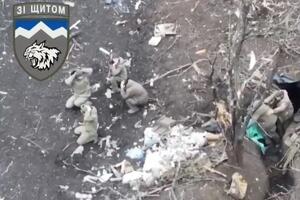 В результате рейда украинские военные взяли в плен 10 оккупантов, сообщили в Минобороны